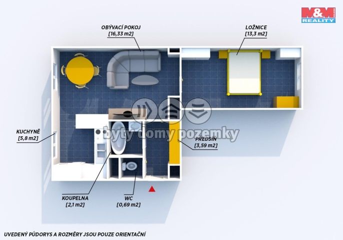 Prodej, Byt 2+kk, Praha