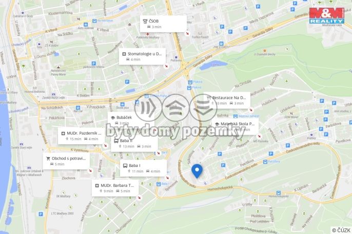 Pronájem, Byt 2+kk, Praha