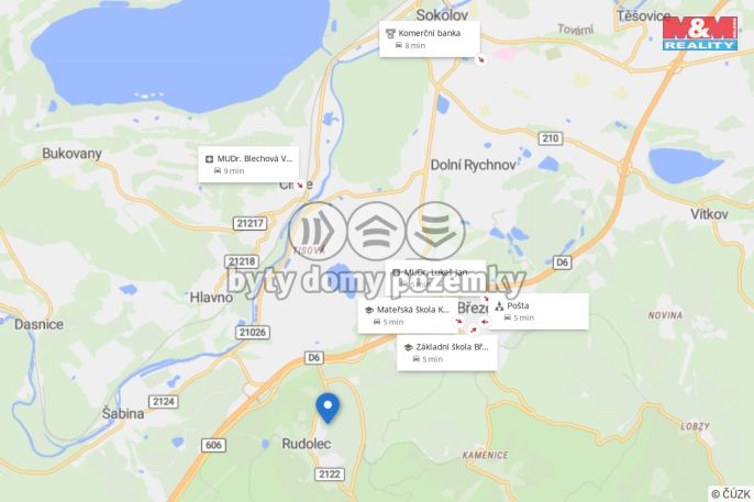 Prodej, Pozemek k bydlení, Březová