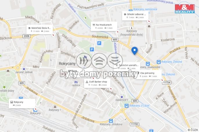 Prodej, Byt 2+1, Rokycany