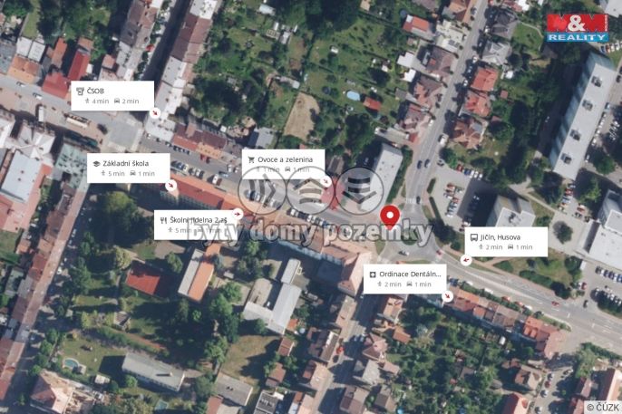 Pronájem, Byt 1+1, Jičín