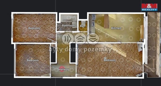 Prodej, Byt 3+1, Praha