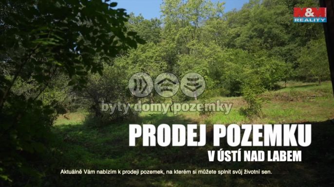 Prodej pozemku k bydlení, Ústí nad Labem, ul.