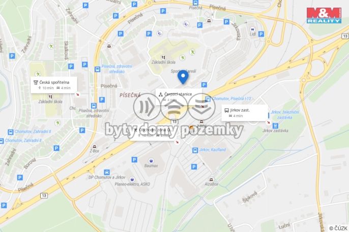 Prodej, Byt 3+1, Chomutov