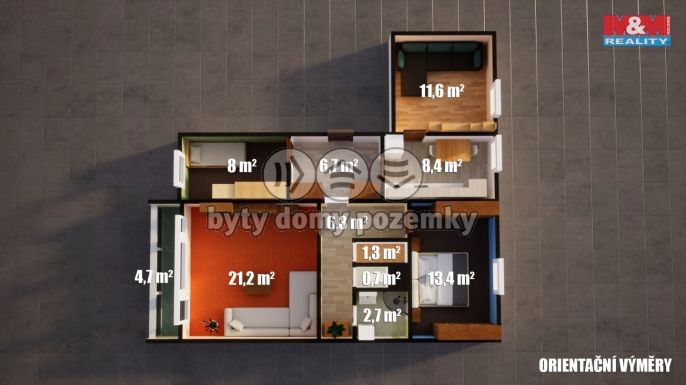 Prodej, Byt 4+1, Teplice