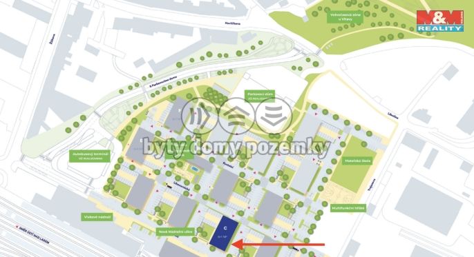 Prodej, Byt 1+kk, Kralupy nad Vltavou