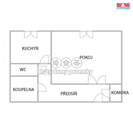 Pronájem, Byt 1+1, Orlová