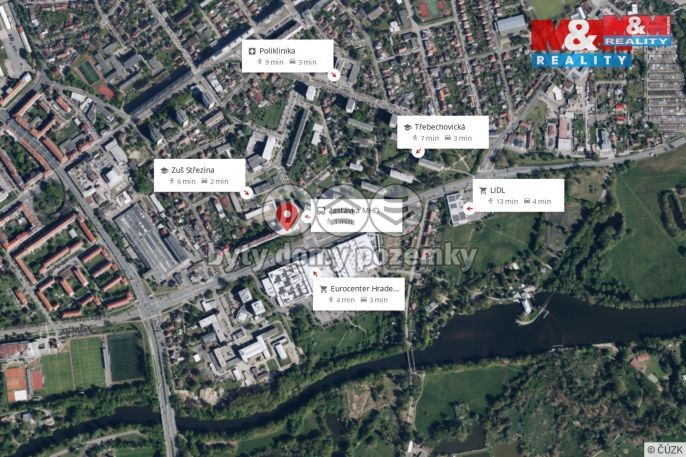 Prodej, Byt 3+1, Hradec Králové