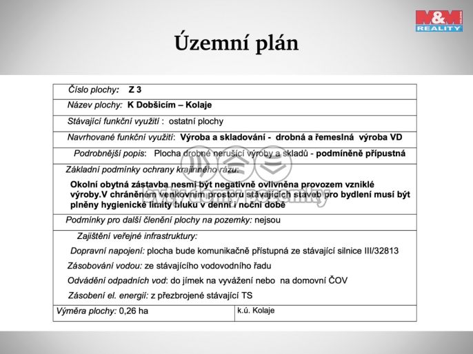 Prodej, Komerční pozemky, Kolaje