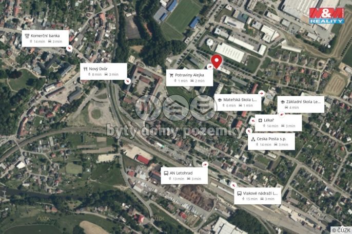 Prodej, Byt 1+1, Letohrad