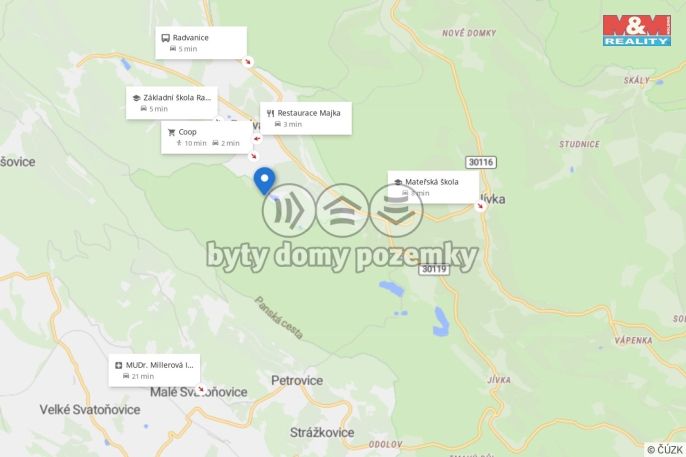 Prodej, Chata, Radvanice