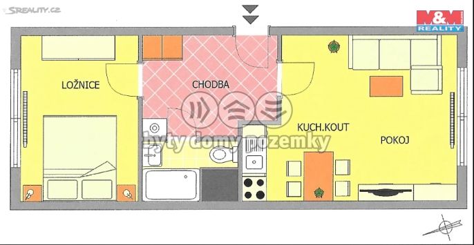 Pronájem, Byt 2+kk, Stráž pod Ralskem