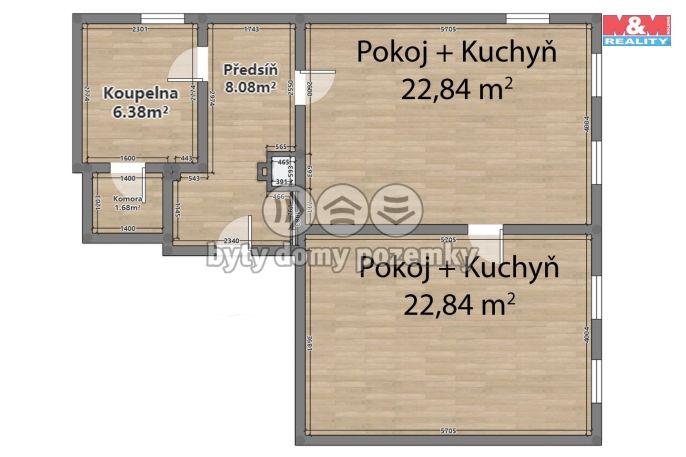 Pronájem, Byt 1+1, Úněšov