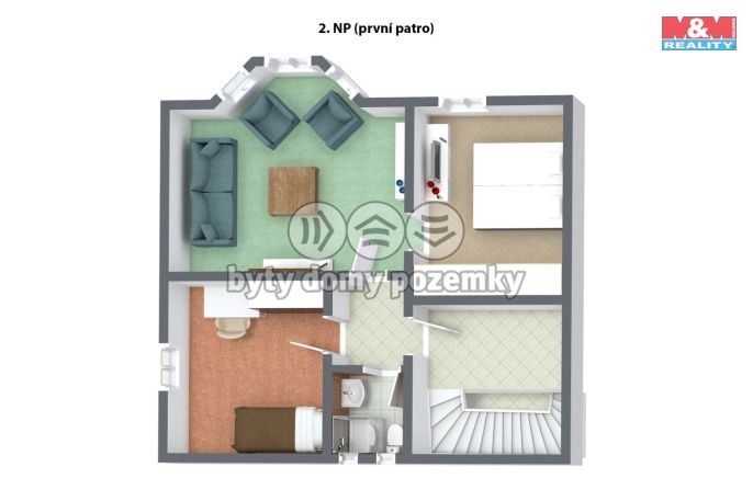 Prodej, Rodinný dům, Cheb