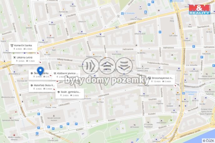 Prodej, Byt 2+kk, Praha