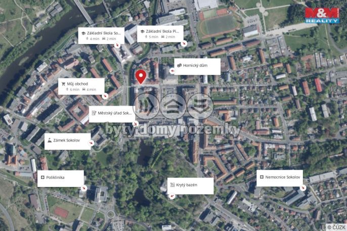 Prodej, Byt 4+1, Sokolov