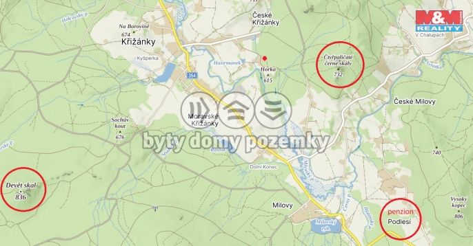 Prodej, Chata, Křižánky