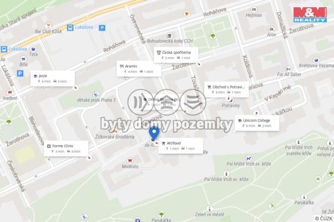 Prodej, Byt 1+kk, Praha