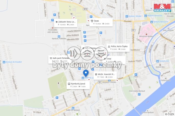 Prodej, Byt 2+1, Nymburk
