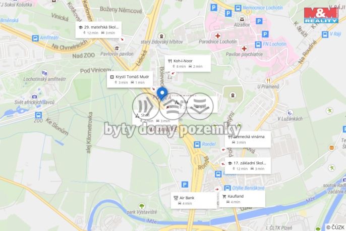 Prodej, Byt 3+1, Plzeň