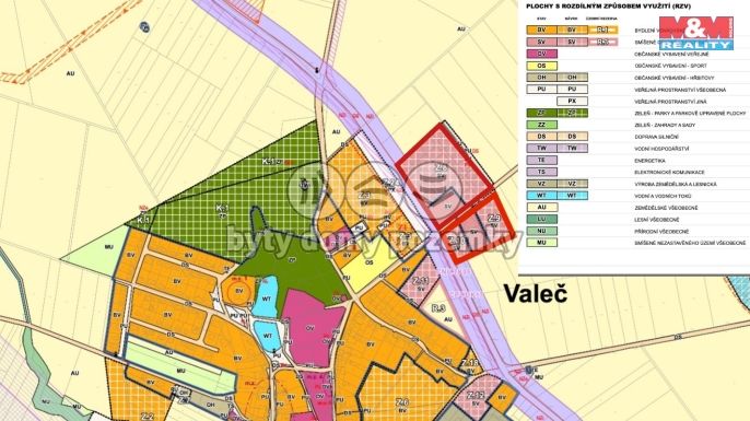 Prodej, Pozemek k bydlení, Valeč