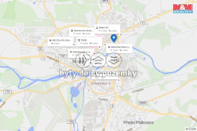 Pronájem, Byt 3+1, Strakonice