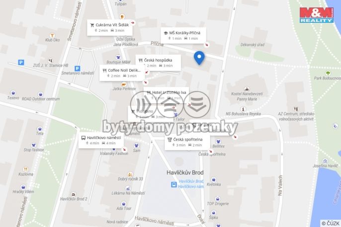 Pronájem, Obchod a služby, Havlíčkův Brod