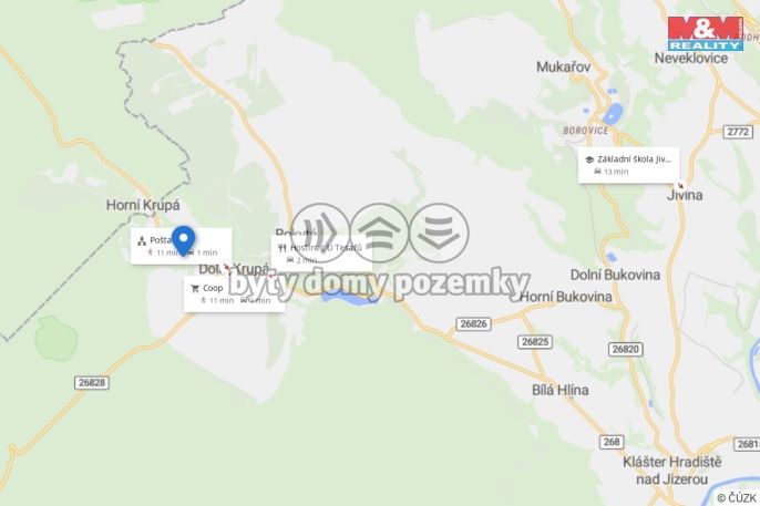 Prodej, Pozemek k bydlení, Dolní Krupá