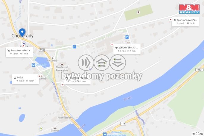 Prodej, Rodinný dům, Chocerady