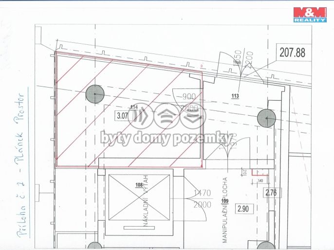 Pronájem, Kancelářský prostor, Brno