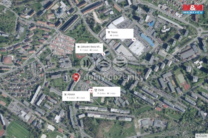 Pronájem, Byt 2+1, Sokolov