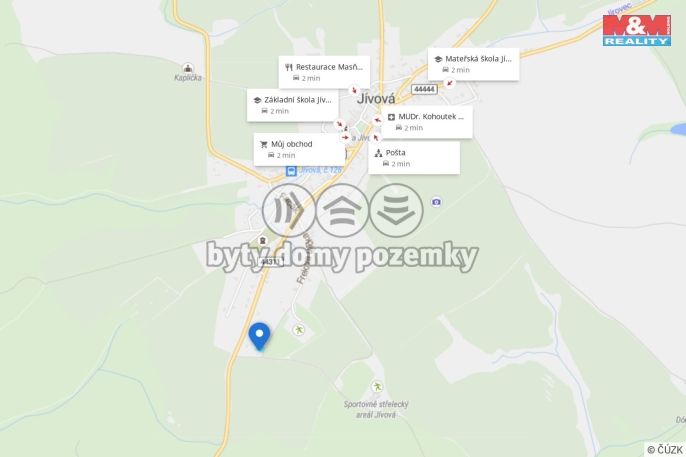 Prodej, Pozemek k bydlení, Jívová