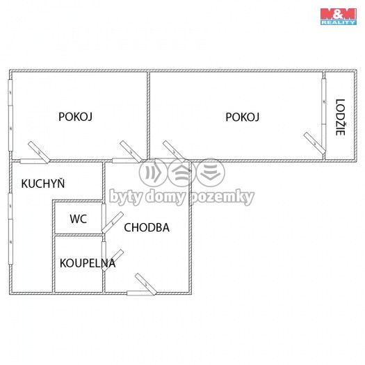 Pronájem, Byt 2+1, Hradec Králové