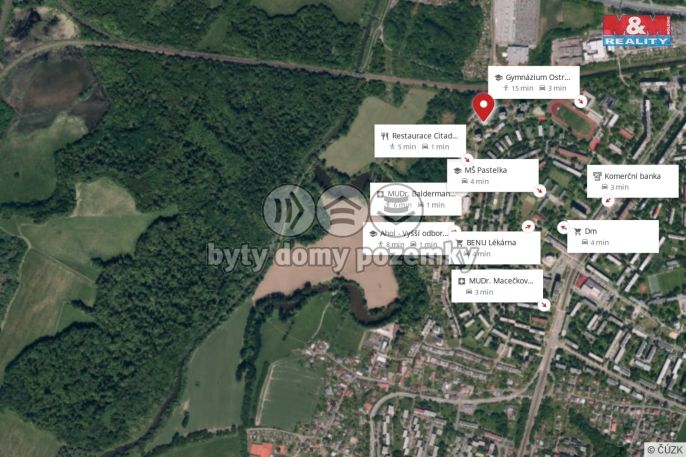 Prodej, Byt 3+1, Ostrava