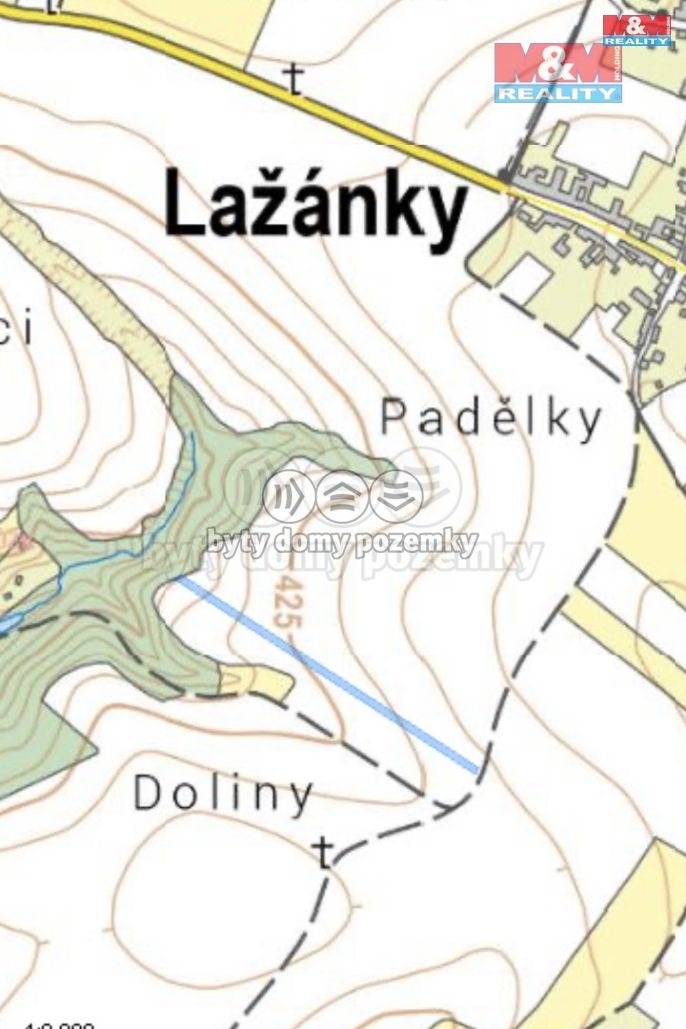 Prodej, Pole, Lažánky