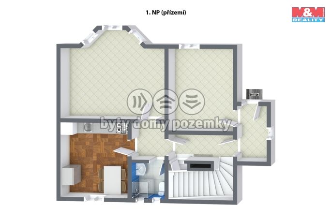 Prodej, Rodinný dům, Cheb