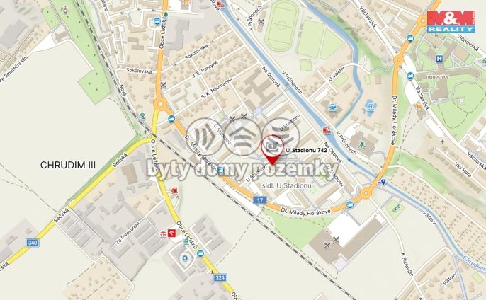 Prodej, Byt 3+1, Chrudim