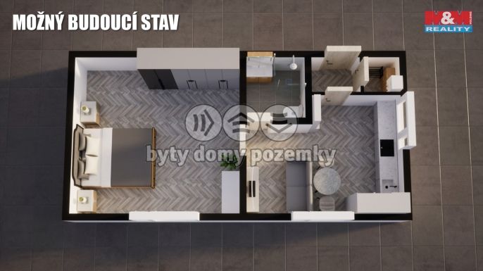 Prodej, Byt 2+kk, Smržovka