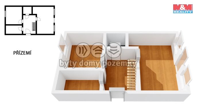 Prodej, Rodinný dům, Nová Ves