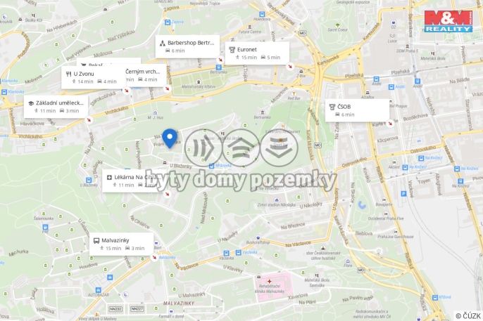 Pronájem, Byt 2+kk, Praha
