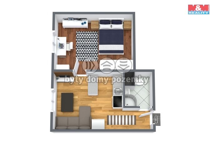 Prodej, Byt 1+1, Chodov