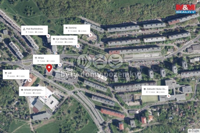 Pronájem, Obchod a služby, Ústí nad Labem