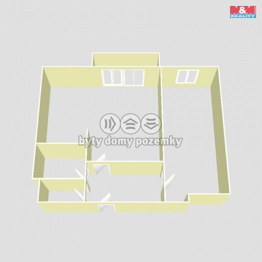 Prodej, Byt 2+kk, Teplice