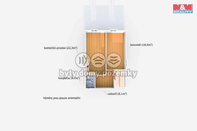 Pronájem, Kancelářský prostor, Dobřany