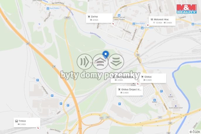 Pronájem, Obchod a služby, Ústí nad Labem