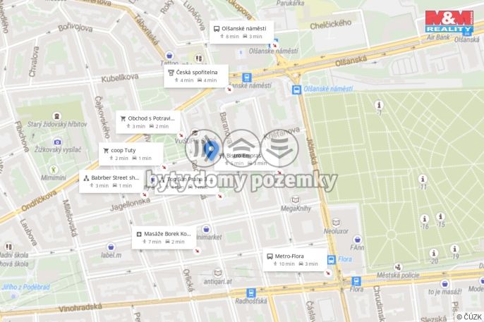 Pronájem, Byt 1+1, Praha