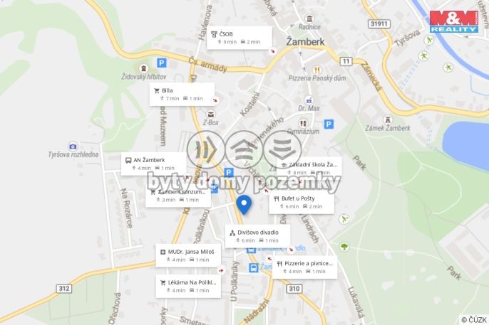 Pronájem, Byt 2+kk, Žamberk