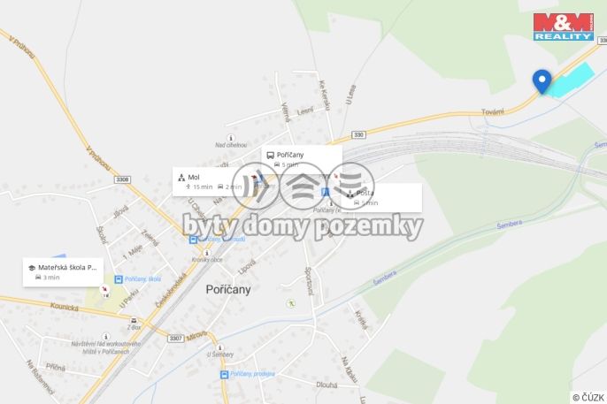 Prodej, Komerční pozemky, Poříčany