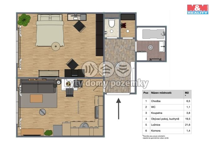 Prodej, Byt 2+kk, Praha