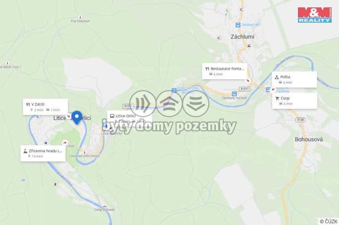 Prodej, Rodinný dům, Záchlumí